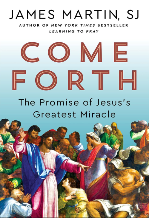 Cover of Come Forth, depicting an illustration of Jesus and his followers
